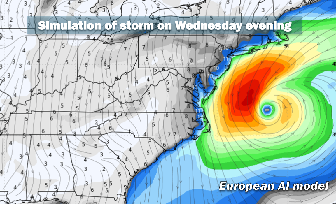 Mid-Atlantic beaches brace for another nor’easter and days of coastal flooding