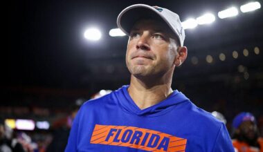Jon Sumrall says teenage son sent him ruthless text before leaving Florida's loss to South Carolina early