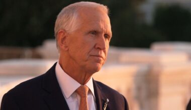Sen. Thom Tillis says that, without checks on power, "we will have a sort of dictator king if we're not careful"