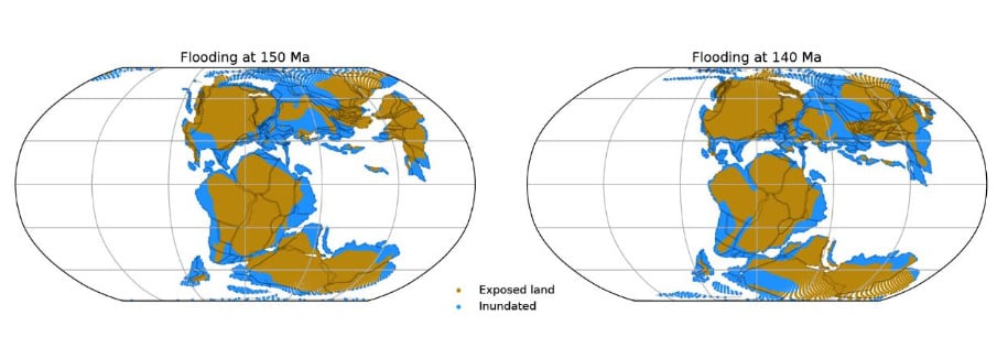 Tpw Map Late Jurassic