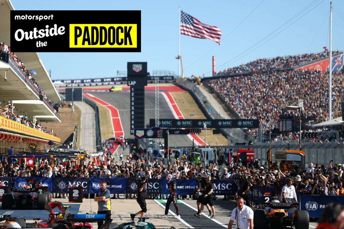 The United States Grand Prix is getting a bizarre new attraction