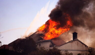 Coastal homes burn as hot winds fuel California fires : NPR