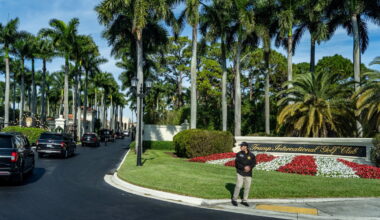 Trump proposes presidential retreat at his private Florida golf club : NPR