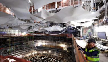 New Gehry concert hall takes shape in downtown Los Angeles