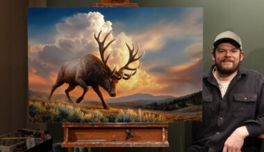 A UND graduate-turned-artist takes a brush with the wild - Grand Forks Herald