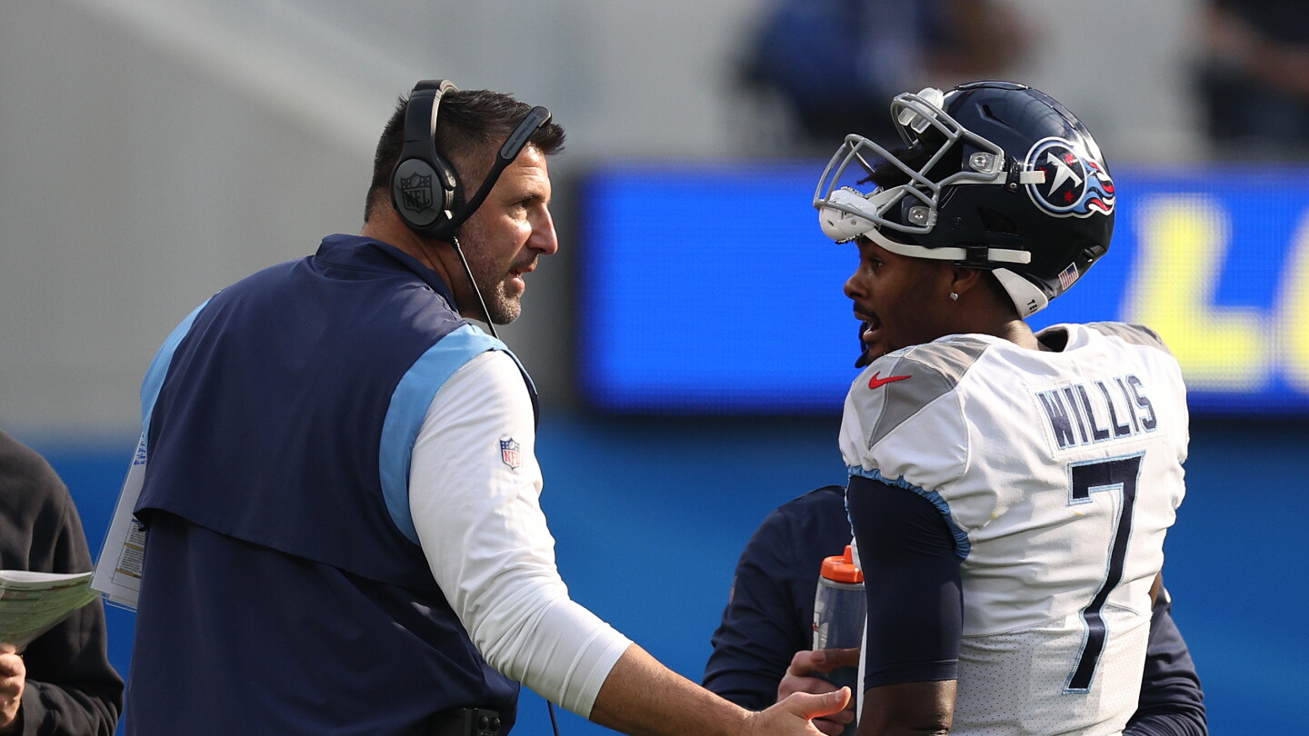Mike Vrabel: Proud of Malik Willis for continuing to develop