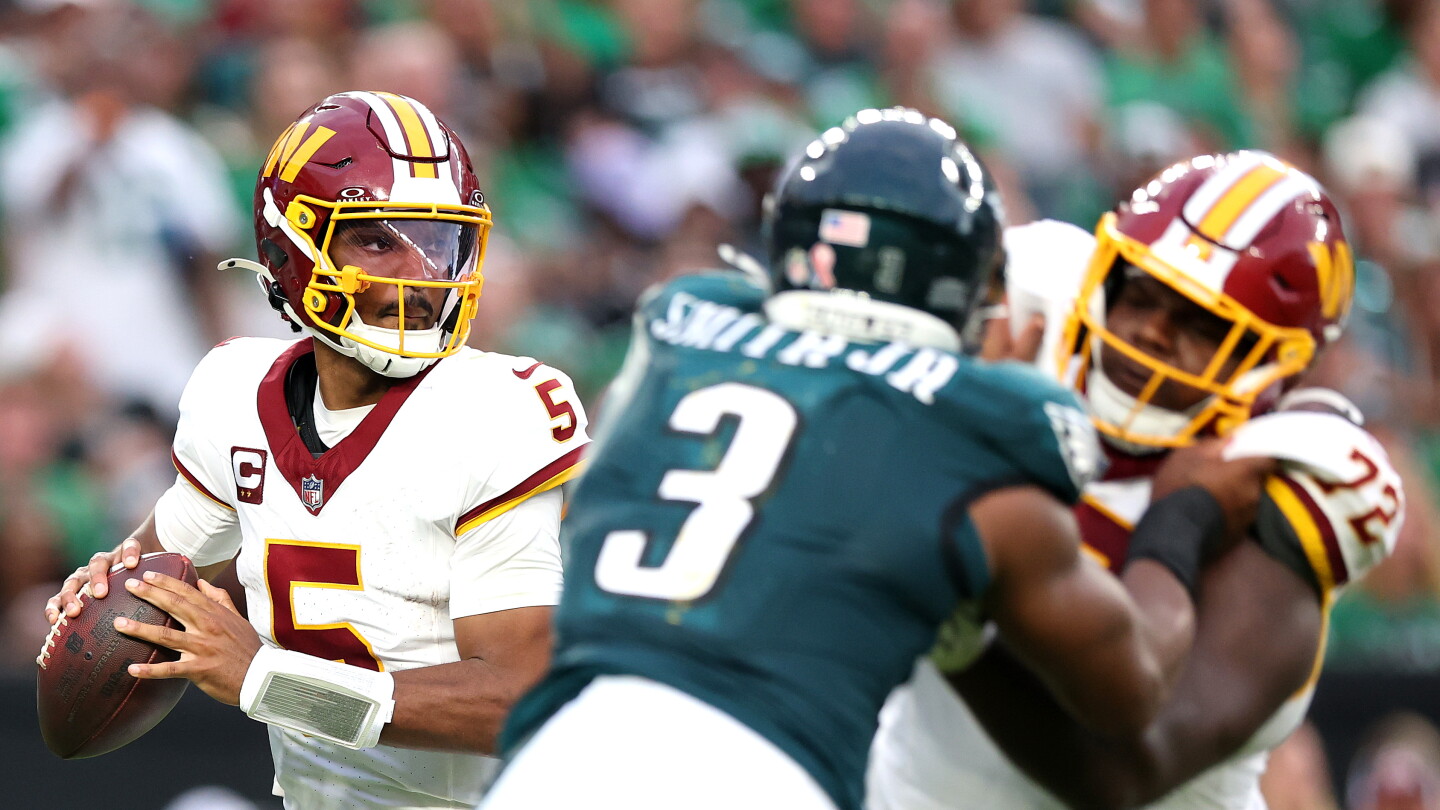 Eagles-Commanders stays in prime time for Week 8