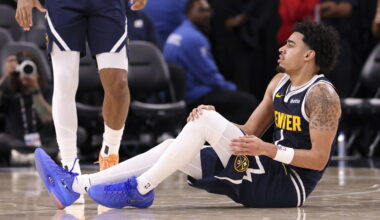 Nuggets wing Julian Strawther out indefinitely due to left knee sprain