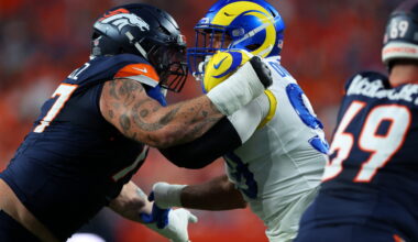NFL fines Quinn Meinerz for posting notice of drug test after flattening Aaron Donald