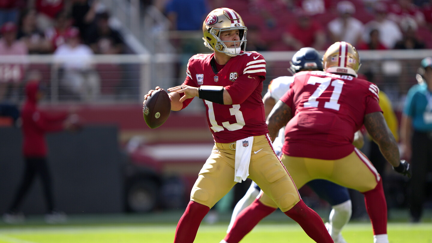 Brock Purdy has thrown 113 passes, and still hasn't been sacked