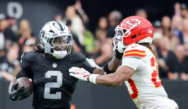 Ashton Jeanty downgraded to limited practice on Thursday