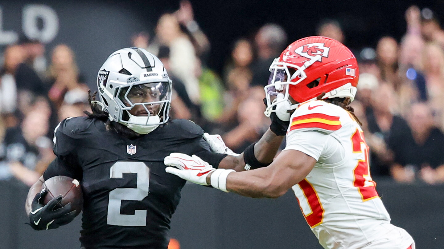 Ashton Jeanty downgraded to limited practice on Thursday