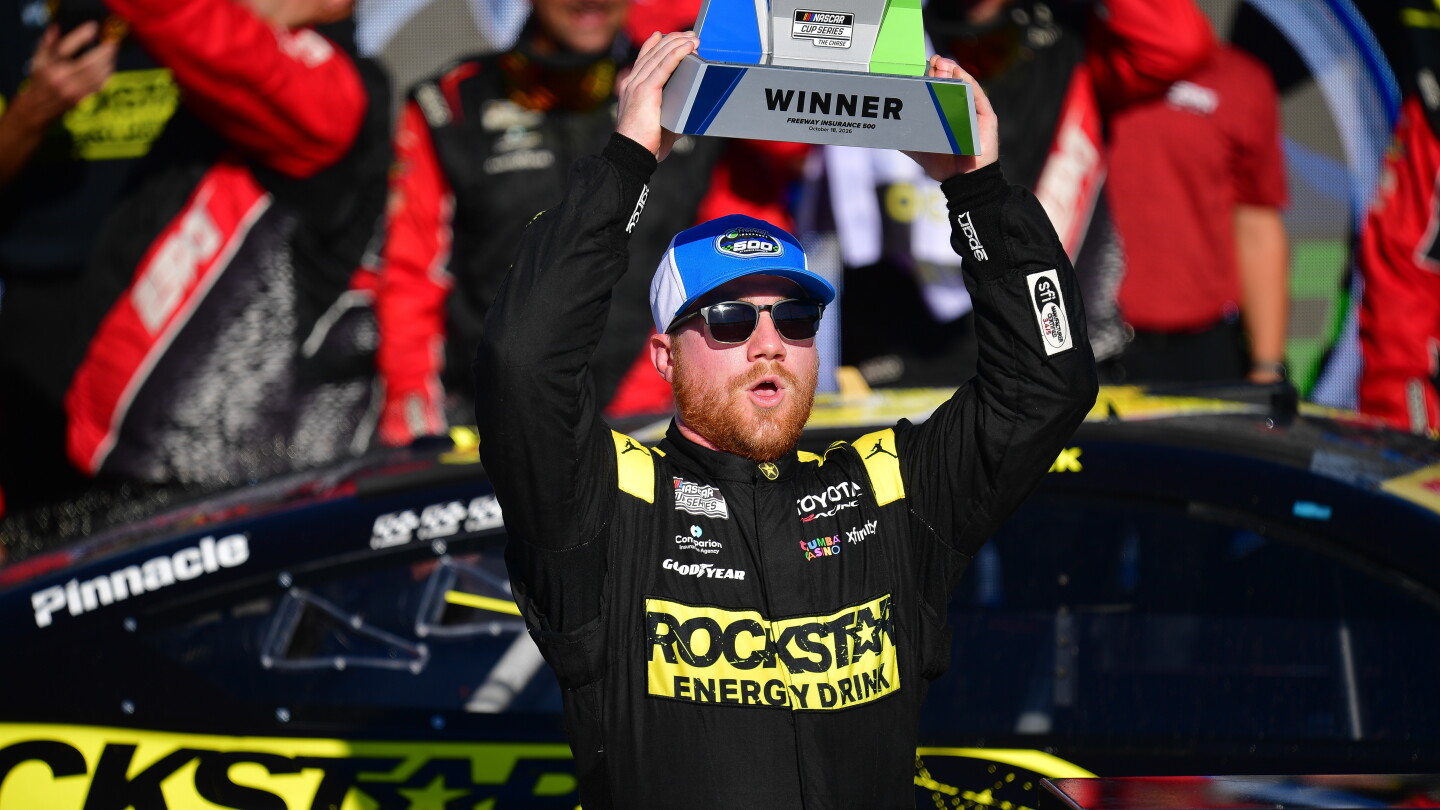 What Cup drivers said after win by Tyler Reddick at Phoenix Raceway