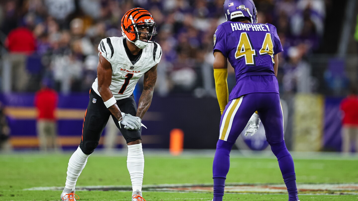 Marlon Humphrey on Ja'Marr Chase: It would be cool if I didn't match up with him so much