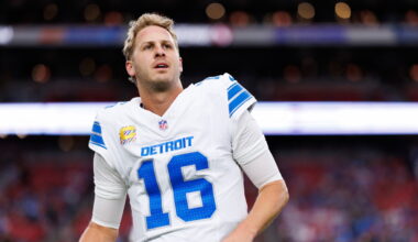 Jared Goff can become first QB with 15 or more TD passes, no picks through six games