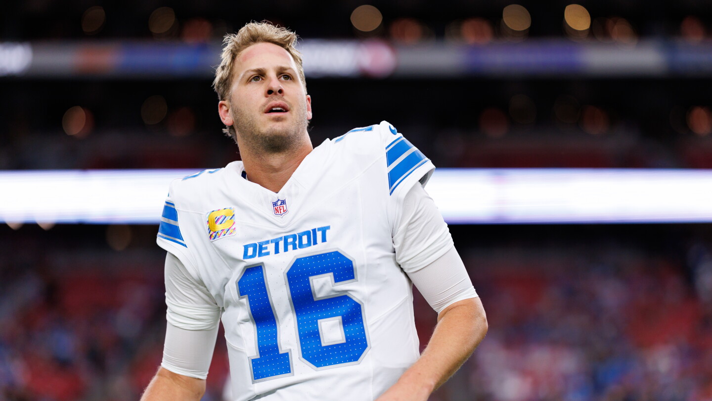 Jared Goff can become first QB with 15 or more TD passes, no picks through six games