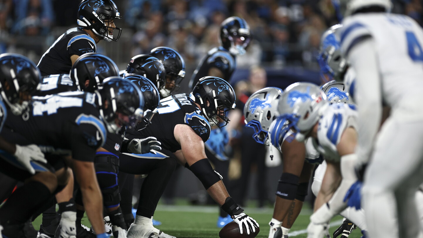 Lions-Panthers slips under 20 million viewers on Sunday night