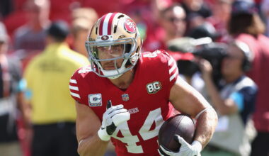 Kyle Juszczyk set to return for 49ers, Mike Evans listed as questionable