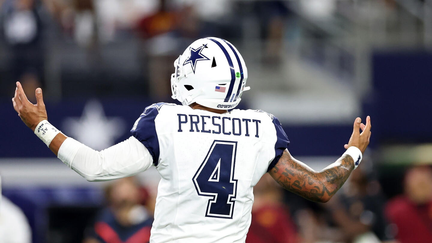 Dak Prescott has no regrets about sharing the offense's GOTI goal
