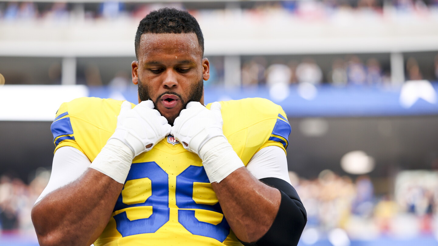 Aaron Donald remains out of practice; Puka Nacua still limited