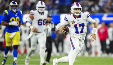 Josh Allen will soon become the fifth QB in NFL history with 5,000 rushing yards