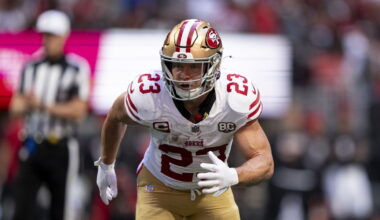 Christian McCaffrey has mild hamstring strain, 49ers optimistic he'll play after bye