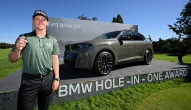 Daniel Hillier wins $157,000 BMW after mis-hit hole-in-one