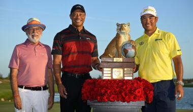 Hero World Challenge field set with three spots open; Tiger Woods could claim one
