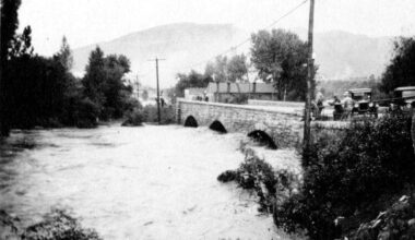 How did last week’s Animas River flows compare with historical records?