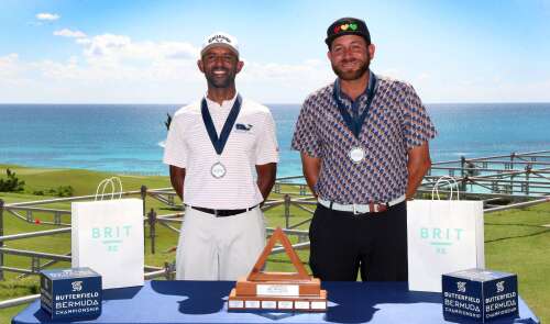 Nick Jones and Camiko Smith ready to take on the world - The Royal Gazette