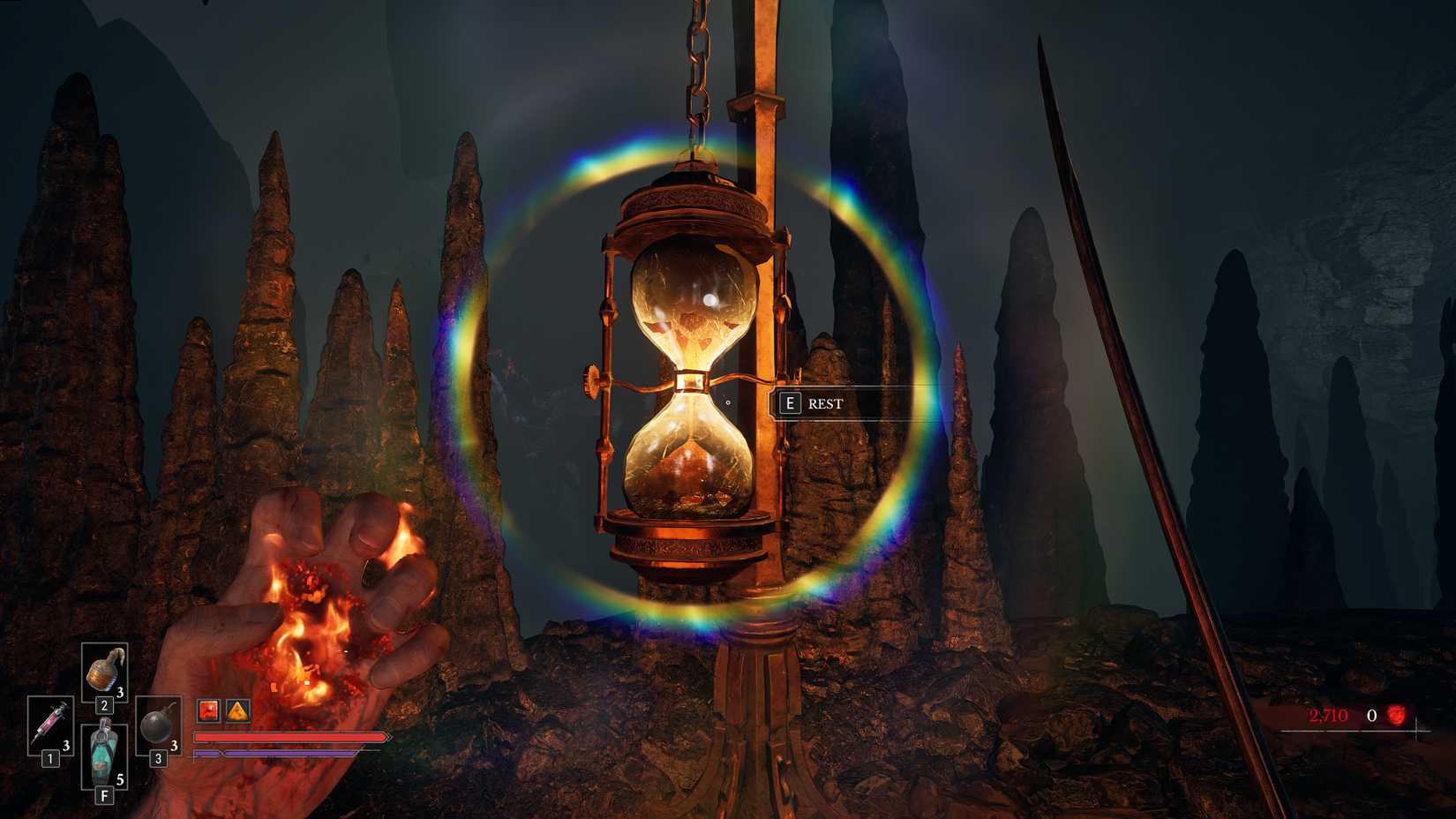 A lantern in Valor Mortis.
