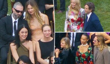 All the celebrity guests at Rob Lowe’s son Matthew’s star-studded wedding