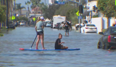 Newport Beach declares local emergency after coastal flooding on Balboa Peninsula