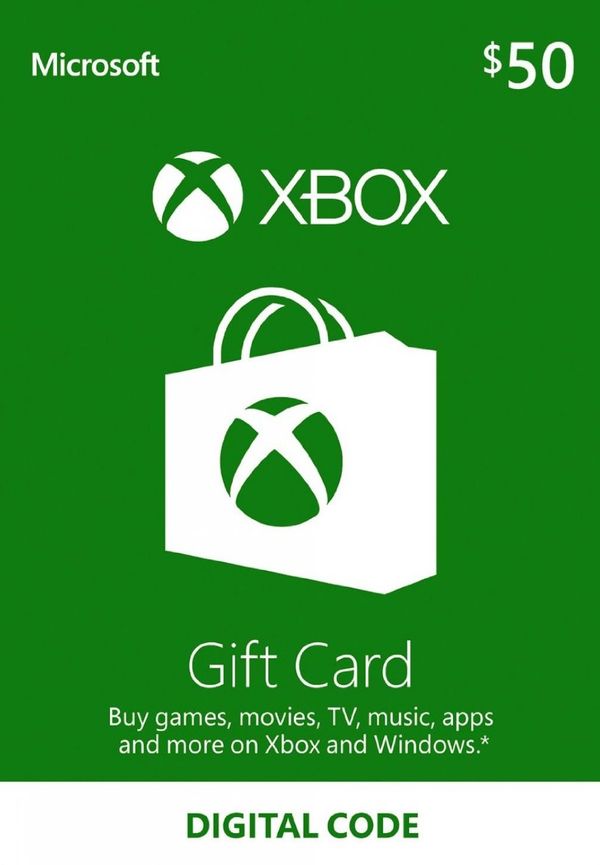 Xbox Card $50 Discounted