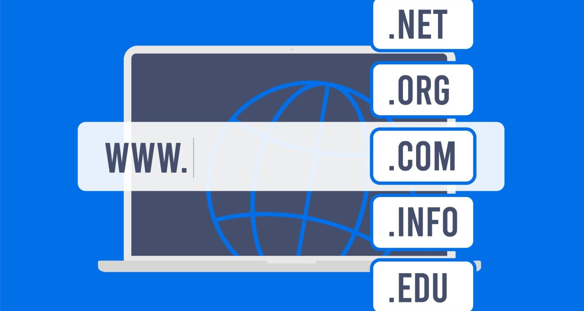 How internet domain addresses are controlled