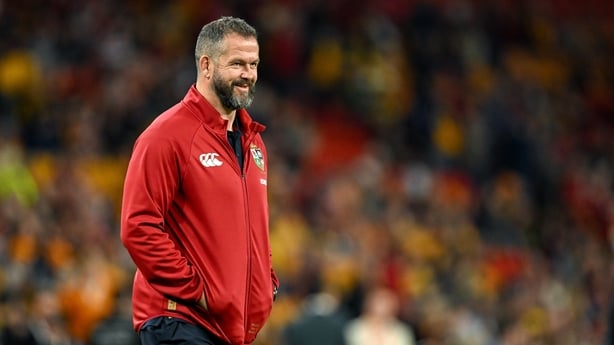 19 July 2025; British & Irish Lions head coach Andy Farrell before the first test match between Australia and the British & Irish Lions at Suncorp Stadium in Brisbane, Australia. Photo by Brendan Moran/Sportsfile