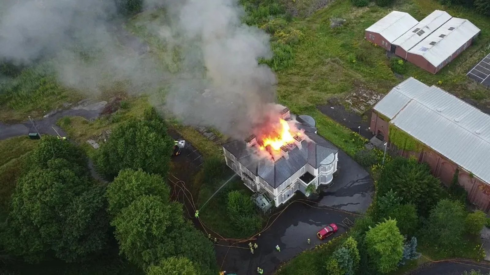 Fire at old Derry school building treated as deliberate