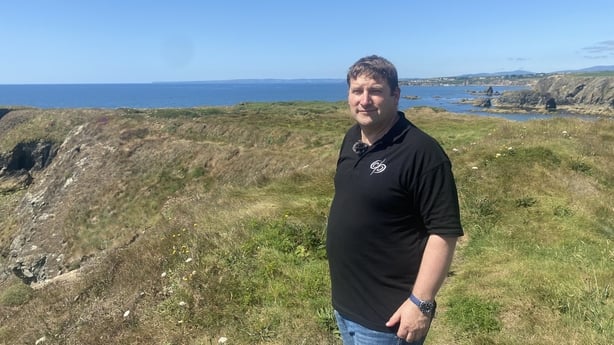 Dr Edward Pollard, a Maritime Archaeologist on the Discovery Programme
