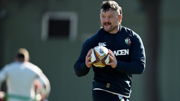 24 July 2025; Andrew Porter during a British & Irish Lions squad training session at Xavier College in Melbourne, Australia. Photo by Brendan Moran/Sportsfile