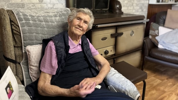 Picture of Rose Hughes an elderly woman who uses meals on wheels