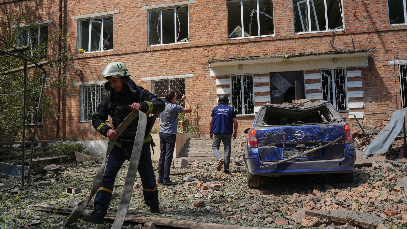 At least three killed as Russia, Ukraine exchange strikes