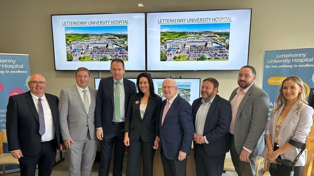 Minister for Health Jennifer Carroll MacNeill announces new surgical hubs in the north west