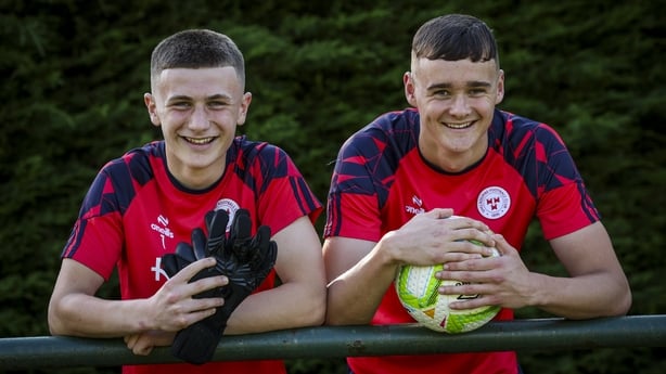 Ali Topcu and Dan Ring of Shelbourne 