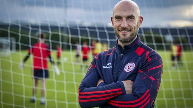 Shelbourne academy director Colm Barron 