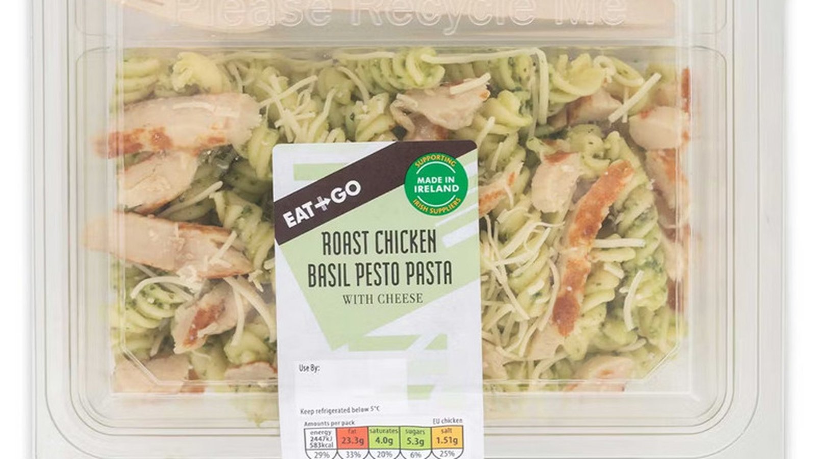 FSAI recalls Aldi chicken pesto batch due to listeria