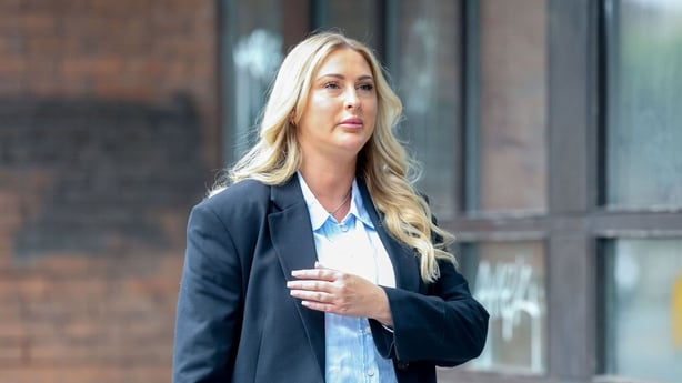 nikita hand arriving at court in dublin