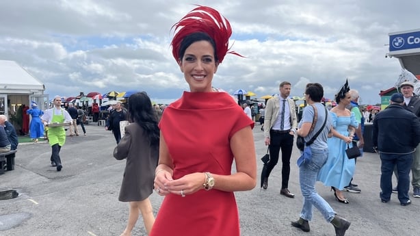 Lisa McGowan is a guest judge on Ladies Day at the Galway Races