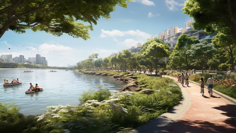 Singapore’s defense against rising seas? Its very own ‘Long Island’