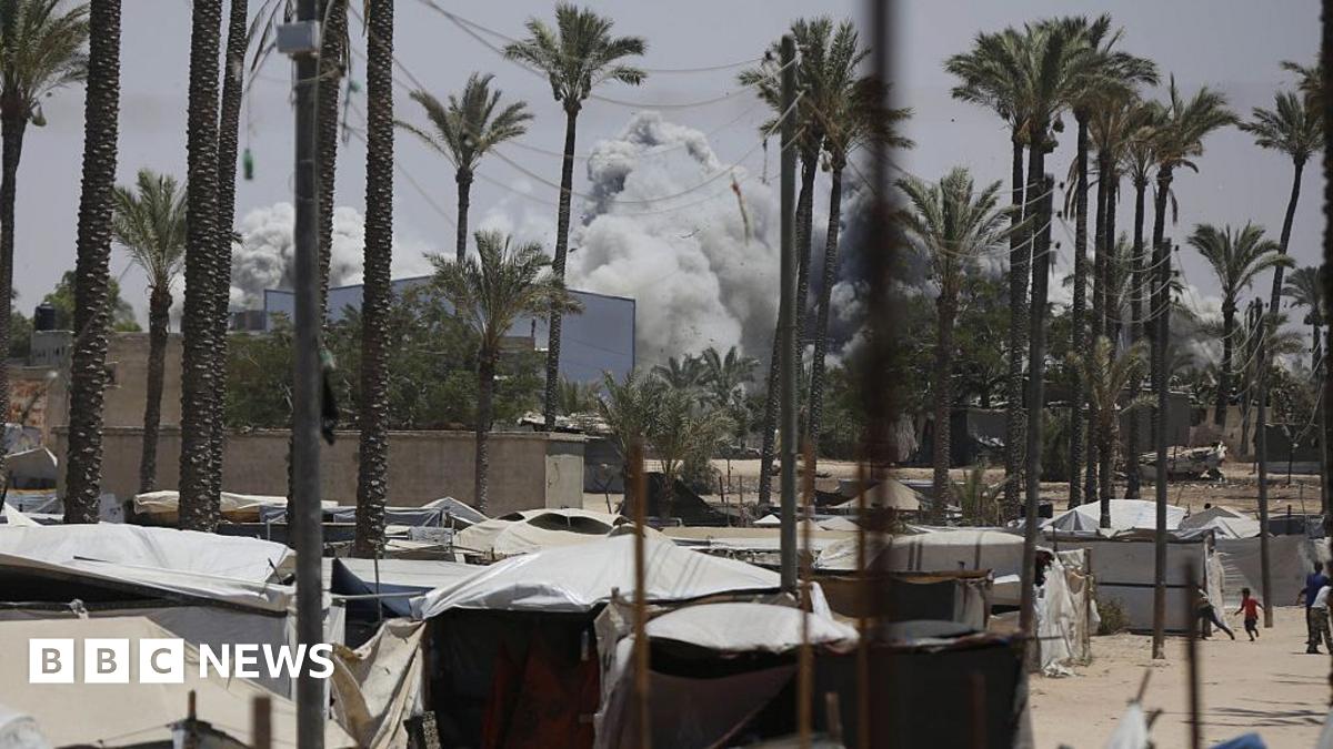 Israeli forces launch ground and air assault on Deir al-Balah in central Gaza