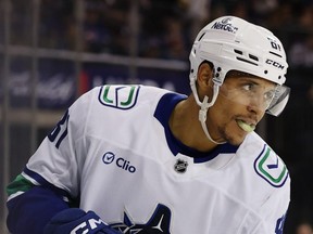 Dakota Joshua reacts after scoring a goal